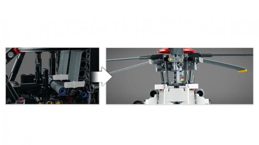 【周邊專區】樂高機械組2022夏季新品：物料裝卸機和空客救援直升機正式亮相！-第18張