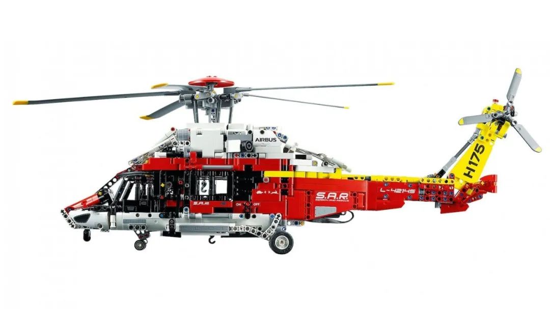 【周边专区】乐高机械组2022夏季新品：物料装卸机和空客救援直升机正式亮相！-第14张