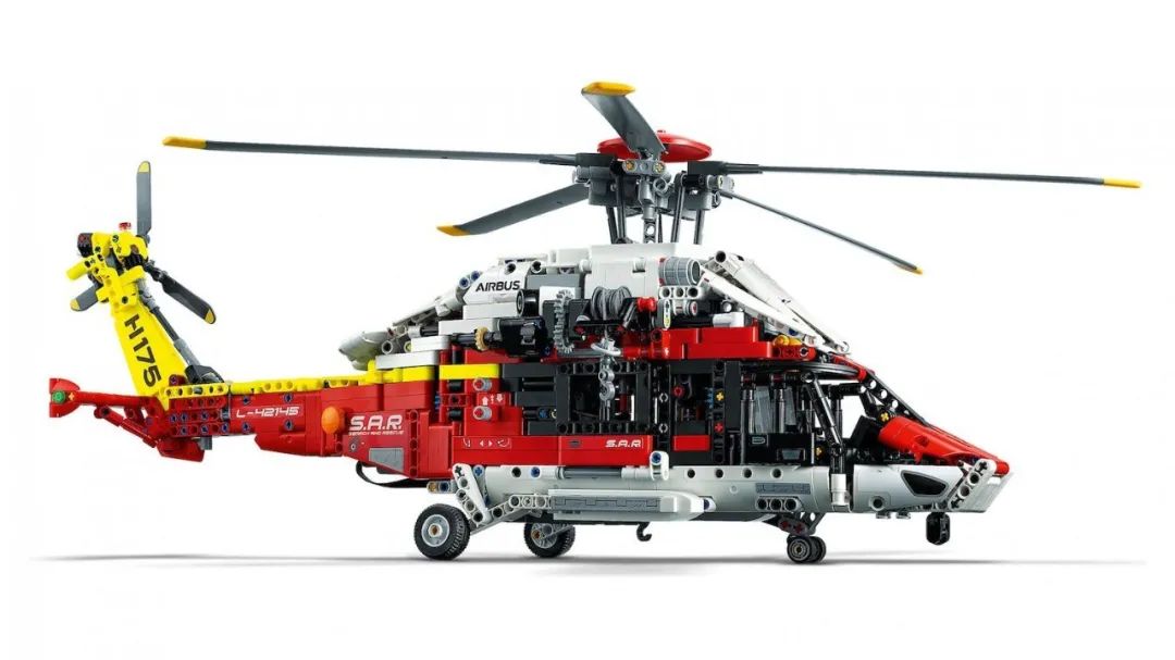【周边专区】乐高机械组2022夏季新品：物料装卸机和空客救援直升机正式亮相！-第15张