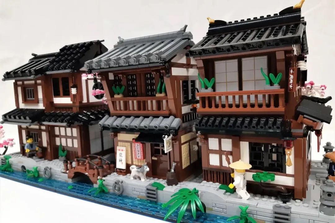 【周邊專區】細節超豐富~樂高Ideas作品“傳統日本村落”獲得10000票支持-第2張