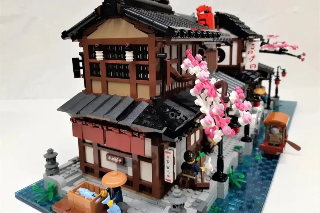 【周邊專區】細節超豐富~樂高Ideas作品“傳統日本村落”獲得10000票支持-第13張