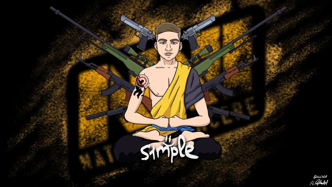 【CS:GO】CSGO壁纸｜s1mple-第4张