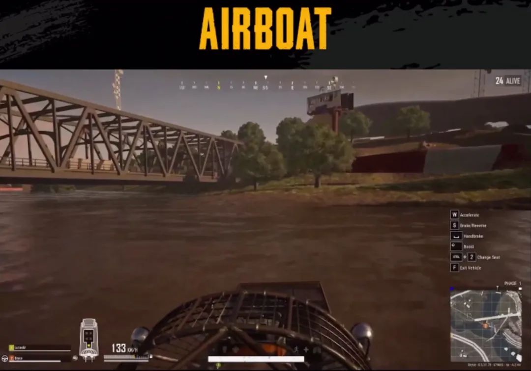 【绝地求生】PUBG | 新地图帝斯顿：全自动喷子来袭，巡逻车上线！-第9张