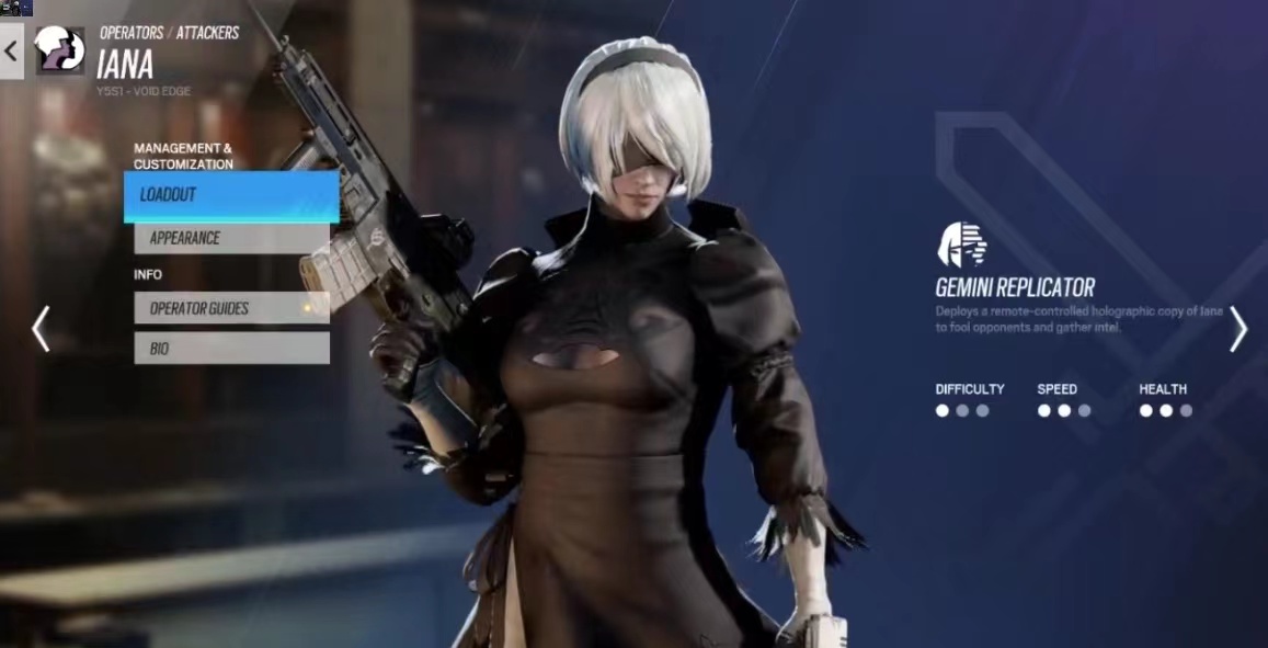 【PC游戏】练块儿的尼尔!《彩六:围攻》联动《尼尔》截图泄露-第1张