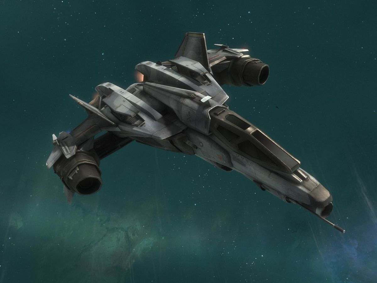 【PC游戏】HALO中的那些载具 —— FSS-1000军刀号太空战斗机-第10张