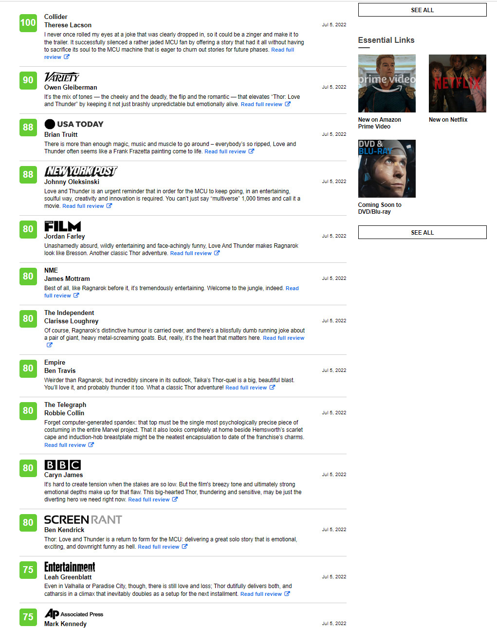 《雷神4》IGN 7分 MTC媒体平均分62分-第3张