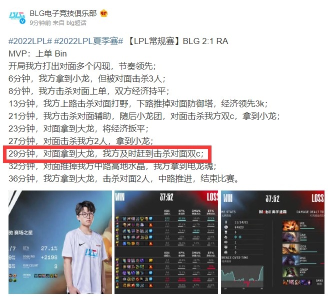 【英雄聯盟】擊殺掉線對手是特權隊？冤枉BLG了，不時空回溯是LPL的規定-第4張