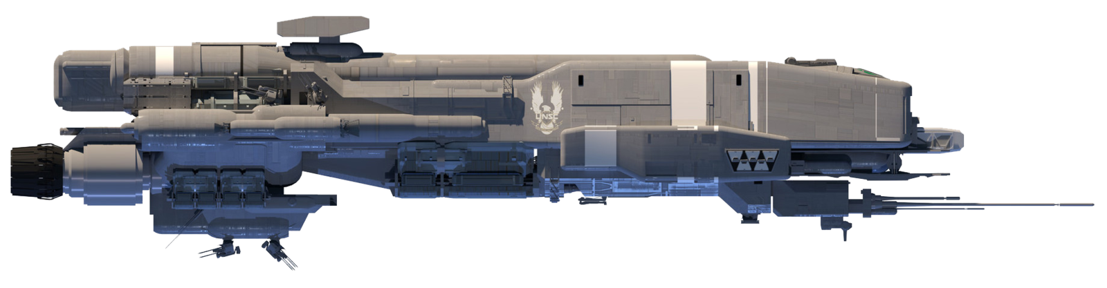 【HALO舰船百科】罗马短剑级重型巡防舰 —— 侦测并防卫-第4张