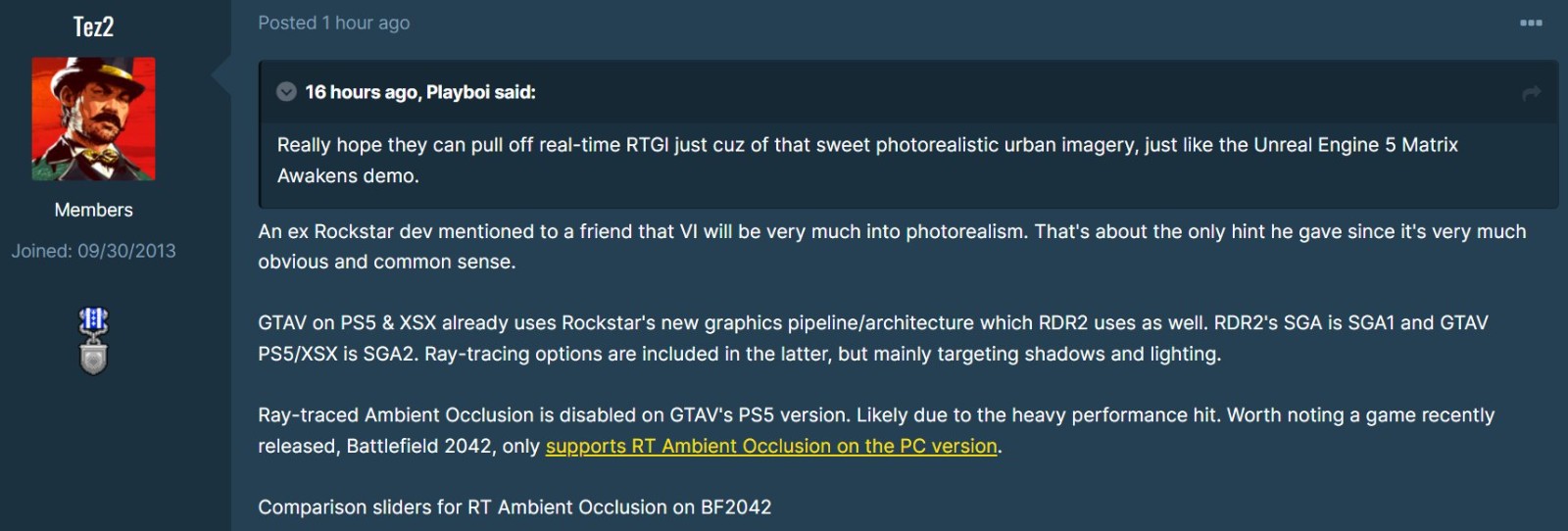【PC遊戲】R星前員工稱《GTA6》畫面非常真實 光影效果更逼真-第1張