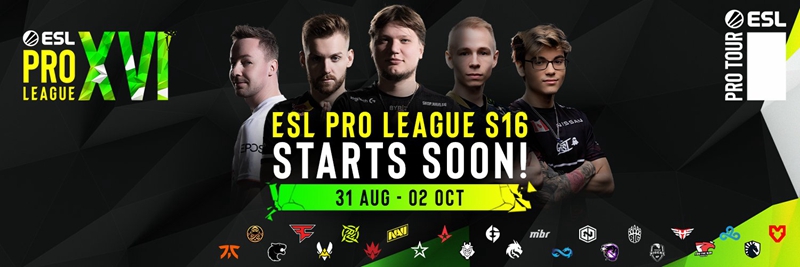 【CS:GO】鏖戰9月 ESL Pro League S16前瞻-第0張
