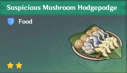 原神|美食英語須彌篇~ 雜菇薈萃 Mushroom Hodgepodge（提納裡）-第1張