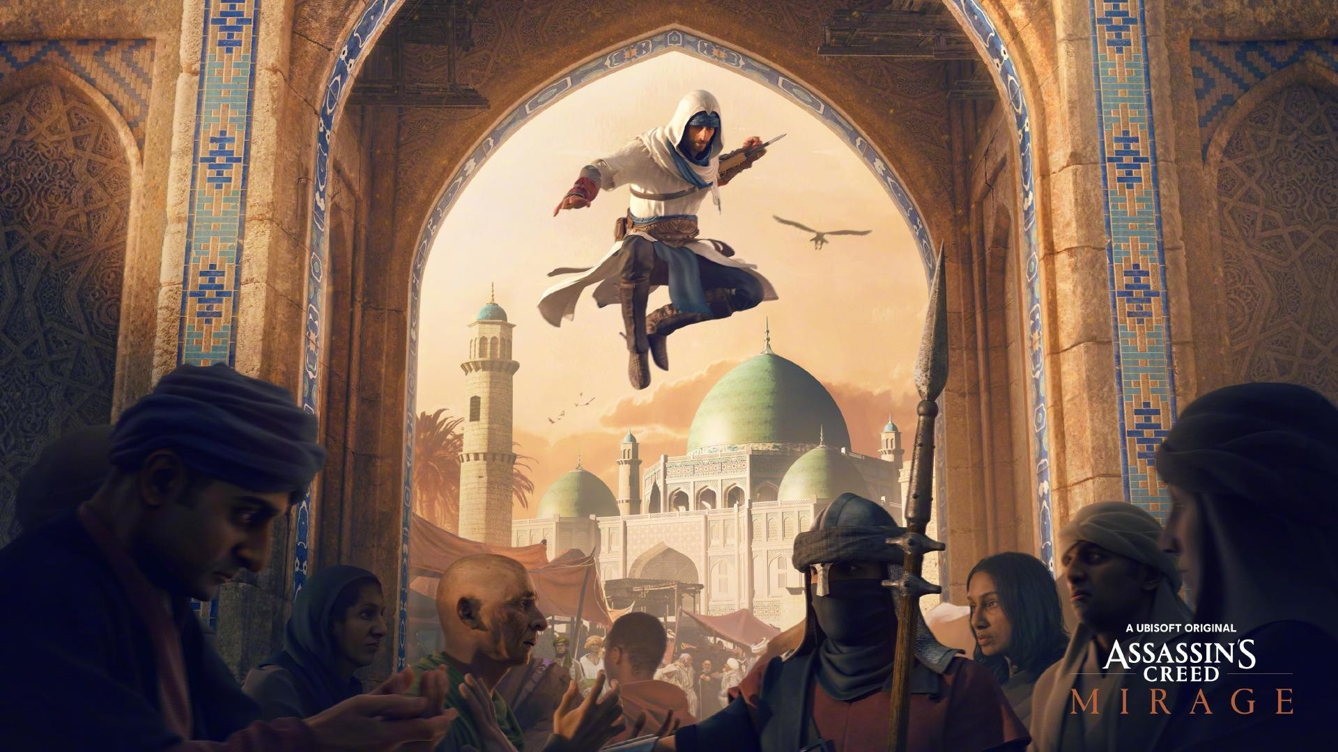 【PC游戏】是心目中的巴格达城玩家自制《刺客信条幻景》概念图-第1张