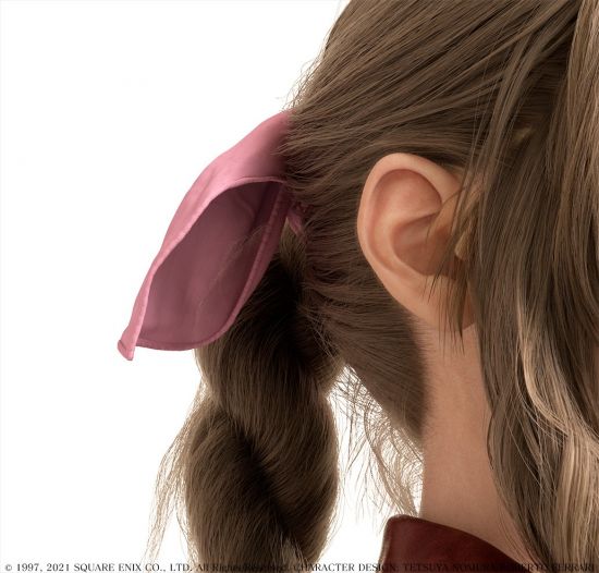 《最終幻想7：重製版》愛麗絲造型細節圖 粉絲帶可愛-第3張