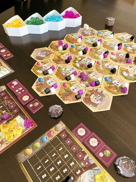 【桌游综合】经典《香料之路》三部曲异画版——华丽换装，寻觅魔力水晶-第10张