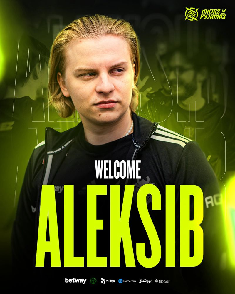 【CS:GO】官宣：Aleksib加盟NIP，替代Plopski並擔任IGL-第0張