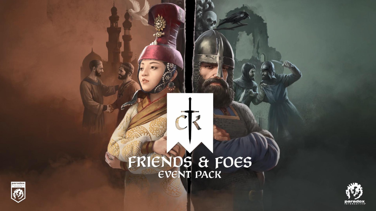 《十字軍之王3》新DLC“朋友與敵人“上架steam平臺-第1張
