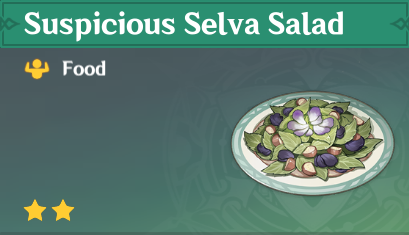 原神|美食英语须弥篇~雨林沙拉 Selva Salad-第2张