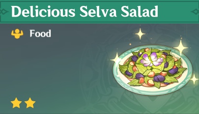 原神|美食英语须弥篇~雨林沙拉 Selva Salad-第3张