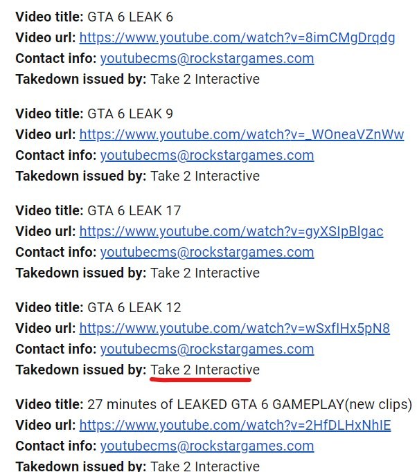 《GTA6》泄露源自R星多伦多 T2开始删泄露视频-第2张