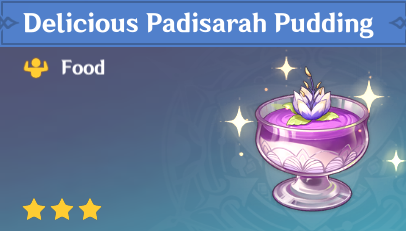 原神|須彌美食英語~帕蒂沙蘭布丁Padisarah Pudding（妮露）-第2張