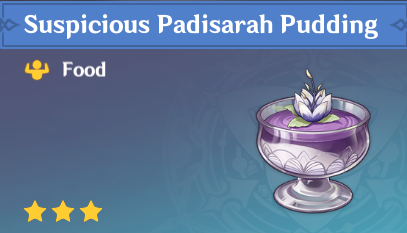 原神|須彌美食英語~帕蒂沙蘭布丁Padisarah Pudding（妮露）-第1張